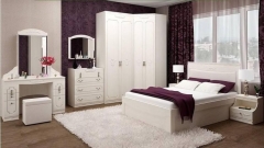 Комплект мебели для спальни Ивару Мария Луиза 02 Бодега Белый