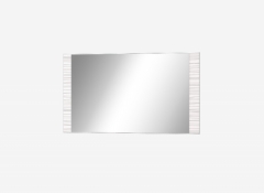 Зеркало Можгинский лесокомбинат настенное Мишель Венге цаво/Белый страйп