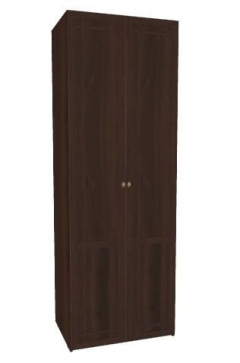 Шкаф для одежды Глазовская МФ Sherlock 62 Орех шоколадный спальня