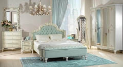 Комплект мебели для спальни Любимый дом Луиза 3 Алебастр Мятный