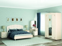 Комплект мебели для спальни Витра Версаль 08 Сосна Астрид Ваниль Санчо бежевый