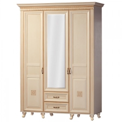 Шкаф для одежды 3-дверный с зеркалом Яна Марлен 470