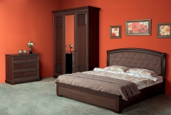Комплект мебели для спальни Яна Парма 3 Дуб нортон темный Патина