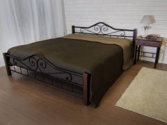 Спальня Мебелик Сартон комплект 4 Черный Средне-коричневый