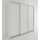 Шкаф-купе 3-х дверный Акцент Купе Акцент-Сим Д 2100х600 Выбеленное дерево