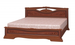 Кровать из массива Браво Елена-3 200х120 Орех