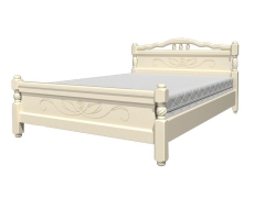 Кровать из массива Браво Карина-5 200х160 Дуб молочный