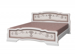 Кровать из массива Браво Карина-6 200х90 Слоновая кость
