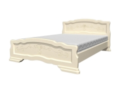 Кровать из массива Браво Карина-6 200х120 Дуб молочный
