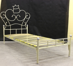 Кровать Gruppo 396 Анжелика кованая с металлическими царгами