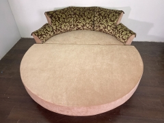 Кровать круглая Gruppo 396 Мадена бежевый