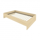 Кровать с ортопедическим основанием без изголовья Рива LIGHT С-К-120 Акация Лорка