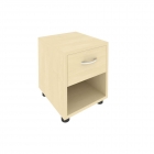 Тумба прикроватная с нишей и ящиком Рива LIGHT С-ТПЯ-3 Клен