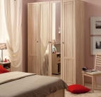 Шкаф для одежды и белья Глазовская МФ Sherlock 60 Дуб Сонома спальня