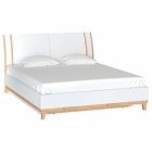 Кровать двуспальная 1600 Любимый дом Бари ЛД 698.140.000 Дуб Золотой Белый