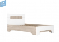 Кровать 1200 х 2000 основание IKEA Милана МАГ-РИВЕР Камень темный