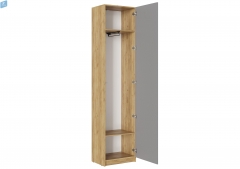 Шкаф МАГ-РИВЕР БОСТОН ШК-003 дуб крафт золотой/Шифер серый