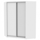 Шкаф-купе Аларти YA-198х1400-718-1Белый-D6D5