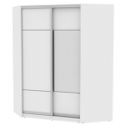 Шкаф-купе Аларти YA-198х1400-718-2Белый-D4D3
