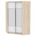 Шкаф-купе Аларти YA-230х1400-718-5ДСС-Белый-D3D3