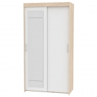 Шкаф-купе Аларти T-1-230х120х60-MДСС-Белый-2