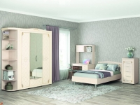 Комплект мебели для спальни Витра Версаль 01 Сосна Астрид Ваниль Санчо бежевый