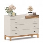 Комод 1200 Любимый дом Нильс ЛД 423.050.000 Кашемир/Дуб Тортуга