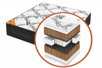 Матрас Mega кокос 30 TFK Gray Night Berhouse Размер 1200х1950 мм Berhouse