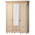 Шкаф для одежды 3-дверный с зеркалом Яна Марлен 470