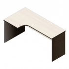 Стол компьютерный угловой Альтерна Р.РС-16 левый Венге/дуб молочный