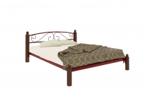 Кровать МилСон Вероника Lux 1600х1900 Черная
