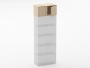 Антресоль широкая Персона Грата Glassy 6.04.131 Дуб молочный