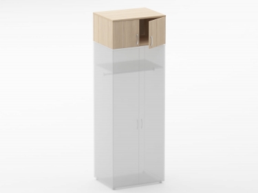 Антресоль глубокая Персона Грата Glassy 6.04.141 Орех