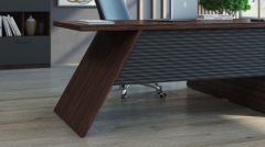 Стол письменный 90 левый POINTEX IRV30310101 Олива