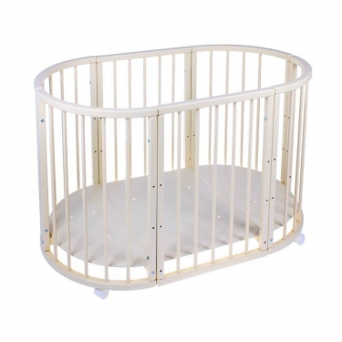 Кровать-трансформер 6-в-1 Седьмое Небо Merry Happy 01 Слоновая кость