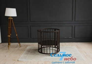 Кровать-трансформер 6-в-1 Седьмое Небо Merry Happy 01 Венге