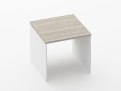 Стол прямой Персона Грата Deka ЛДСП каркас 75.08.08 Дуб Сантана светлый/Белый
