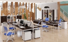 Стол эргономичный Skyland IMAGO-S CA-2SDL/R венге магия белый полуматовый