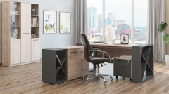 Комплект мебели для кабинета руководителя POINTEX Spring 02 Светлый дуб