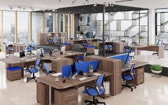 Комплект мебели для персонала Skyland Wave 01 Дуб сонома