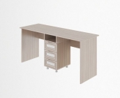 Стол двойной Rinner Остин Модуль 13 Ясень шимо светлый/белый