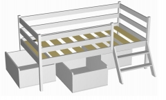 Ящики выкатные RooRoom RooRoom VK-11р Розовые