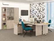 Комплект мебели для персонала Витра Альфа 64 набор 1 Дуб Кронберг