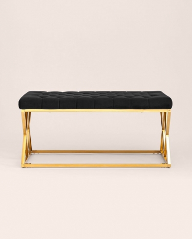 Банкетка Stool Group ИНСИГНИЯ велюр Черный