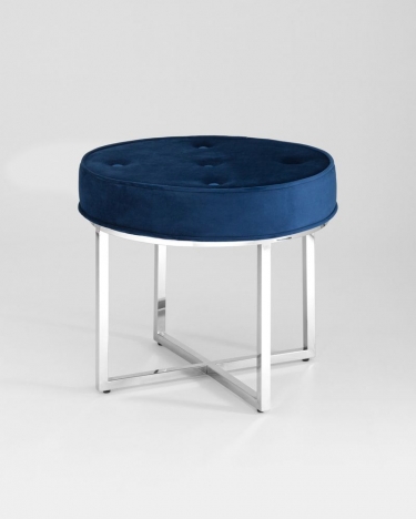Банкетка Stool Group САПФИР велюр Синий