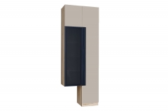 Шкаф с витриной Кёльн Любимый дом ЛД.674.020.000 Дуб Золотой/Кашмир