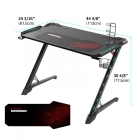 Геймерский стол с RGB подсветкой Eureka Eureka Z1-S Pro