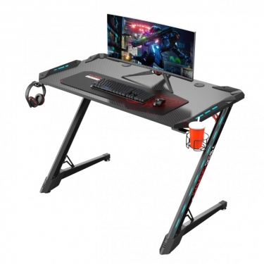 Геймерский стол с RGB подсветкой Eureka Eureka Z1-S Pro