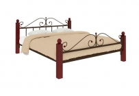 Кровать МилСон Диана Lux plus 1600х1900 Коричневая