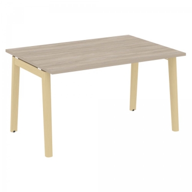 Стол переговорный 1 столешница Рива ONIX WOOD OW.PRG-1.3 Тиквуд Светлый/Светлый